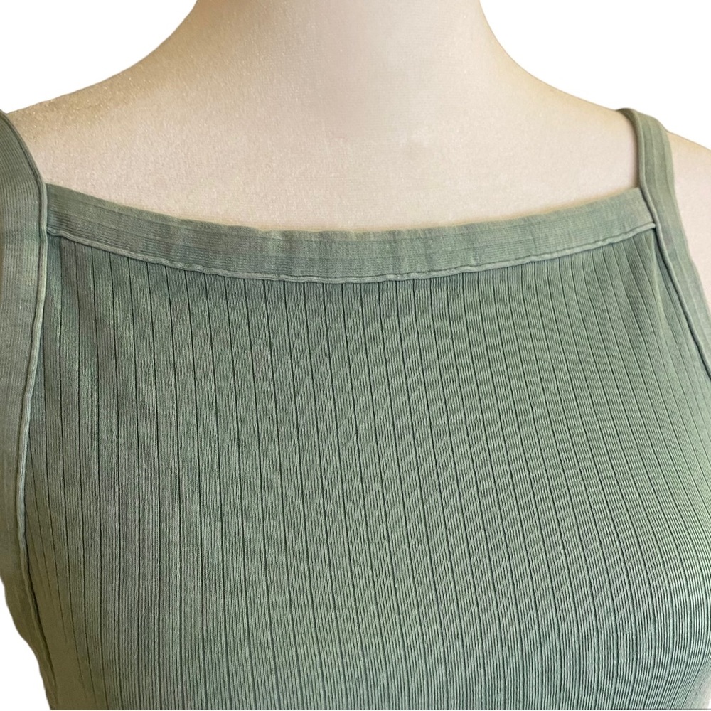 Free People Intimately High Neck Low Back Ribbed Tank - Picture 2 of 7